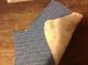 Moprimitivepast Antique Primitive Indigo Blue Lge Stacker Candle Mat Calico Primitives photo 2