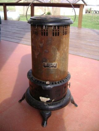 Antique Vintage United States Stove Co.  Model Us89 - P.  Kerosene Heater Stove. photo