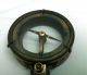 Nautical Maritime Map Reader Brass Glass Lens Compass Compasses photo 1