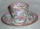 Minton Demitasse Floral Cup & Saucer,  Rare Pattern Cups & Saucers photo 1