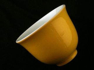 Antique Chinese Qing Yellow Glaze Porcelain Cup photo