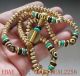 China Tibet Tibetan Brass Buddhist Buddha Worry Prayer Bead Mala Bracelet Necklaces & Pendants photo 1