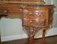Antique French Louis Xvi Rosewood Carved & Caned Vanity Dressing Table Mirror Pre-1800 photo 3