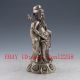 Tibet Silver Copper Handwork Carved Paul Star Statue Other Antique Chinese Statues photo 4