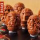 Olive Nut Carving Chinese Eight Immortals God & Suzhou Garden Bracelet W500 Bracelets photo 4