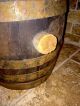 Antique Small Wine Barrel Whiskey York Very Rare Primitives photo 6