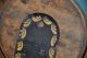 Antique 19th Century Primitive Hanging Tin Match Holder Safe Tray Fireplace Primitives photo 3