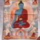 Tibetan Nepal Silk Embroidered Thangka Tara Tibet Buddha - - Shakya Muni 26 Paintings & Scrolls photo 3