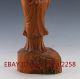 Chinese Boxwood Wood Hand - Carved Kwan - Yin Statue Other Antique Chinese Statues photo 3
