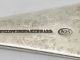 Bigelow Bros.  Kennard Sterling Silver Pierced Serving Fork / Spoon Flatware & Silverware photo 1