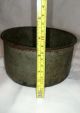 Antique Hanging Scale Scoop Tray W/ Chain & 1 Qt.  Nyc Round Scoop Scales photo 8
