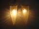 2 X Extremely Rare Art Deco Wall Lights Rene Lalique ' Stockholm ' Modernist Lamps Art Deco photo 1