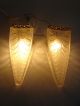 2 X Extremely Rare Art Deco Wall Lights Rene Lalique ' Stockholm ' Modernist Lamps Art Deco photo 4