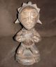 Very Old Africa Chokwe Tribal Female Statue Figure Yaka Hemba Angola African Art Sculptures & Statues photo 2