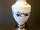 Vintage Meissen Porcelain Vase Mounter In Sterling Silver Top And Bottom. Vases photo 8