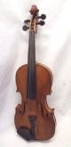 Old Antonius Stradivarius Special Model Flame Back Full Size 4/4 Violin W/ Bow String photo 1