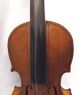 Old Antonius Stradivarius Special Model Flame Back Full Size 4/4 Violin W/ Bow String photo 3