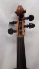 Old Antonius Stradivarius Special Model Flame Back Full Size 4/4 Violin W/ Bow String photo 4