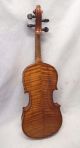 Old Antonius Stradivarius Special Model Flame Back Full Size 4/4 Violin W/ Bow String photo 5