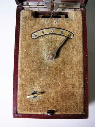 Fine & Unusual Antique French Metronome With Bell photo