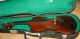 Antique Handmade German 3/4 Violin With Case - 1900 ' S String photo 6