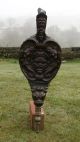 Stunning Mid 19thc Walnut Wood Fireside Bellows With Gothic Carvings Other Antique Woodenware photo 6