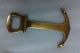 Vintage Solid Brass Anchor Bottle Opener Antique Finish Other Maritime Antiques photo 4
