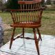 Midcentury Colonial Cherry Valley L&jg Stickley Combback Windsor One / Two Chair Mid-Century Modernism photo 5