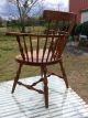 Midcentury Colonial Cherry Valley L&jg Stickley Combback Windsor One / Two Chair Mid-Century Modernism photo 7