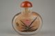 Collectible Decorate Handwork Old Glass Inwall Painting Flower Snuff Bottle Snuff Bottles photo 2