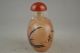 Collectible Decorate Handwork Old Glass Inwall Painting Flower Snuff Bottle Snuff Bottles photo 4