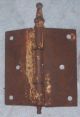 Antique Victorian Hinge Vintage Rusty Steampunk Boho 1880 ' S Other Antique Hardware photo 1