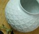 White 60 ' S Vase Vasarely Op Art Relief Edelstein Porcelain Matte Glaze Mid-Century Modernism photo 4