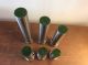 6 Mcm Cultura Sweden Stainless Graduated Candle Holders - Scarce Mid-Century Modernism photo 3
