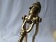 Rare Pair Antique Gimbal Lamps Ship Or Pullman 1 Marked Harcourts - Heavy Edwardian (1901-1910) photo 9