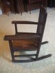 Antique Child ' S Mission Oak Arts Crafts Rocking Chair Heywood Wakefield? 1900-1950 photo 2