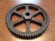Antique Cast Iron Industrial Gear Wheel Sprocket Cog Steampunk Art Rustic Other Mercantile Antiques photo 5