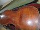 Antique Hopf Signed Stamped Back Flame Back Violin W/wood Case String photo 5