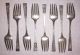 8 Coronation Salad Dessert Forks Community Oneida Silverplate Flatware Flatware & Silverware photo 2