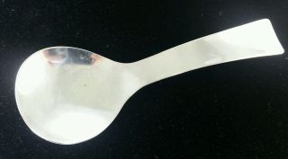 Allan Adler Sterling Silver Condiment Serving Spoon photo