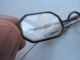 Scarce Colonial Antique Octagon Brass Frame Eyeglasses,  C1780,  Costume Accessory Optical photo 6