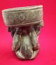 Old God Huehueteotl Clay Terracotta Pottery Brazier Statue Antique Precolumbian The Americas photo 3
