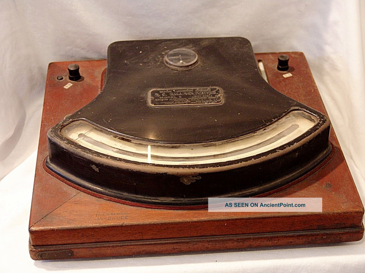 Antique D.  C.  Millivoltmeter Model 5 Weston Laboratory Standard.  1795 Circa 1890 Other Antique Science Equip photo