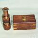 Brass Antique Telescope With Roosewood Box Lovely Gift For Lover In Vintage Telescopes photo 3