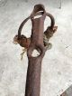 Vintage Antique Forged Metal Boat Ship Anchor Nautical Prop Man Cave Other Maritime Antiques photo 7