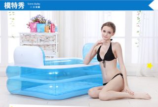 Fashion Adult &children Inflatable Bath Tub With Pump photo