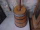 Large Antique Country Primitive Staved Wooden Butter Churn 19th Century Churner Hearth Ware photo 1