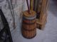 Large Antique Country Primitive Staved Wooden Butter Churn 19th Century Churner Hearth Ware photo 2