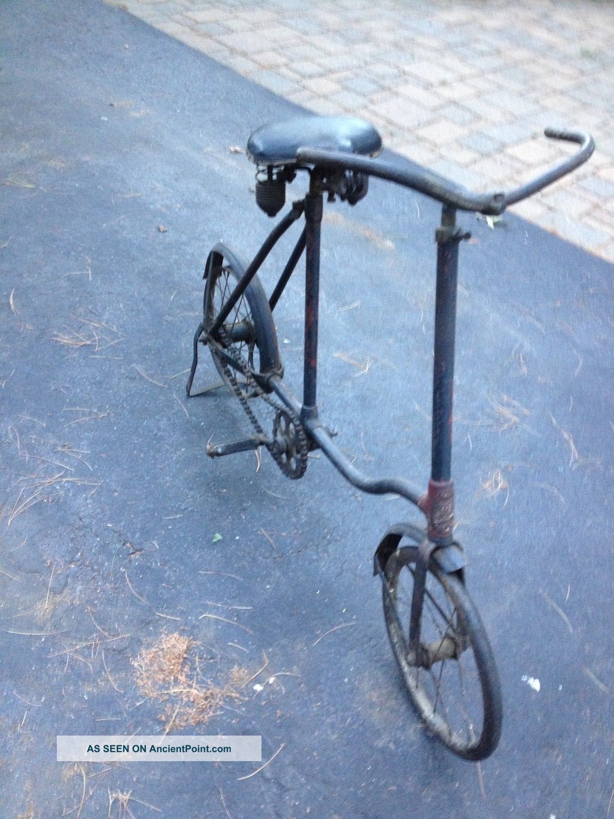 Antique 1920s Fairy Bicycle Primitives photo