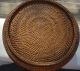 Antique/vintage Woven Basket With Lid And Brass/copper Hasp Primitives photo 7